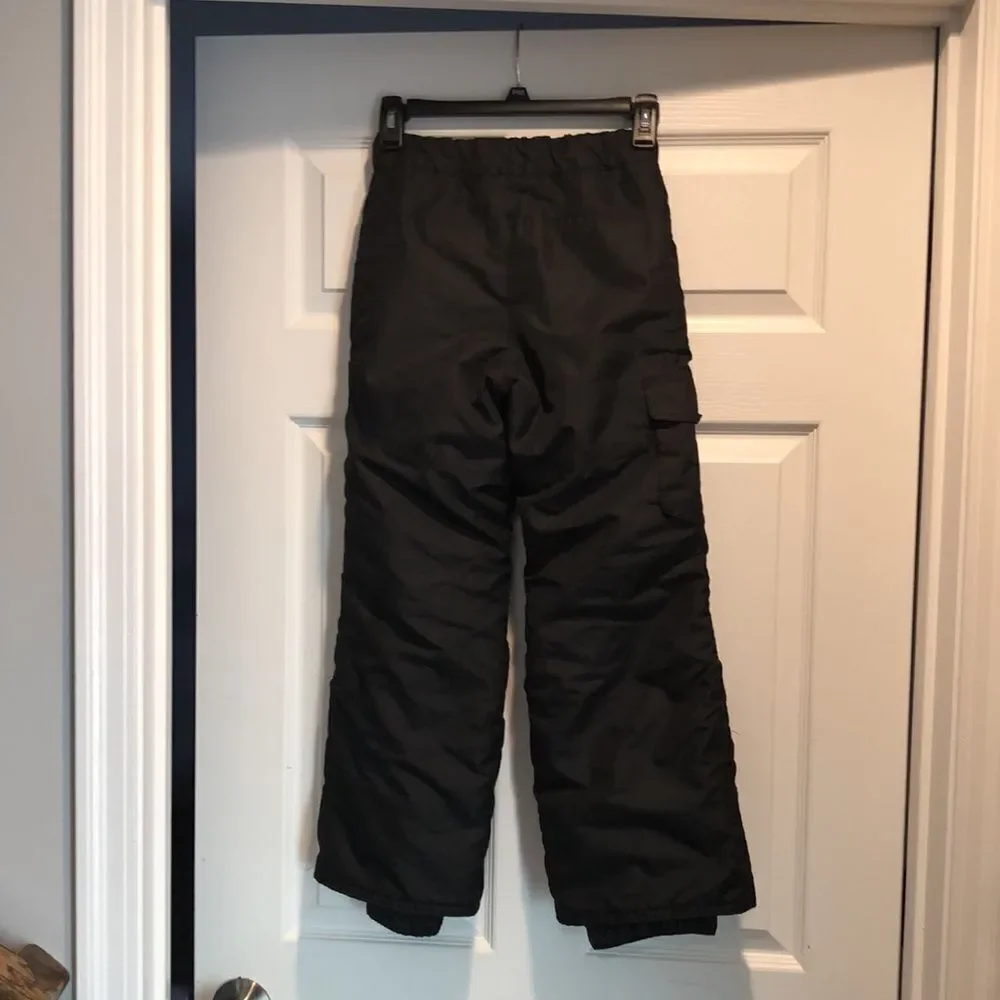 Champion black children snow pants size 7/8